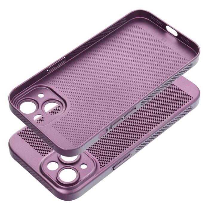 OEM - iPhone 15 Mobilskal Breezy - Lila