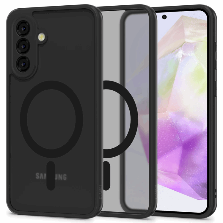 Tech-Protect Galaxy A36 5G Mobilskal Magsafe Magmat - Matt Svart | 2353 | AlltMobil