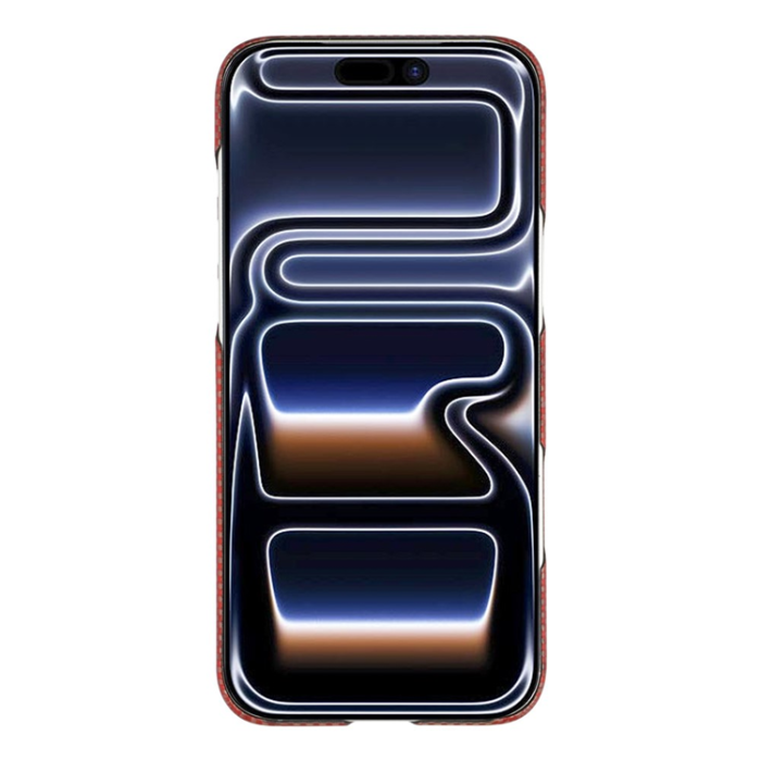 A-One Brand - iPhone 17 Pro Mobilskal MagSafe Aramid Fiber - Röd