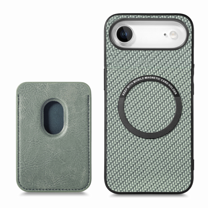 A-One Brand - iPhone Air Mobilskal Detachable Korthållare - Grön