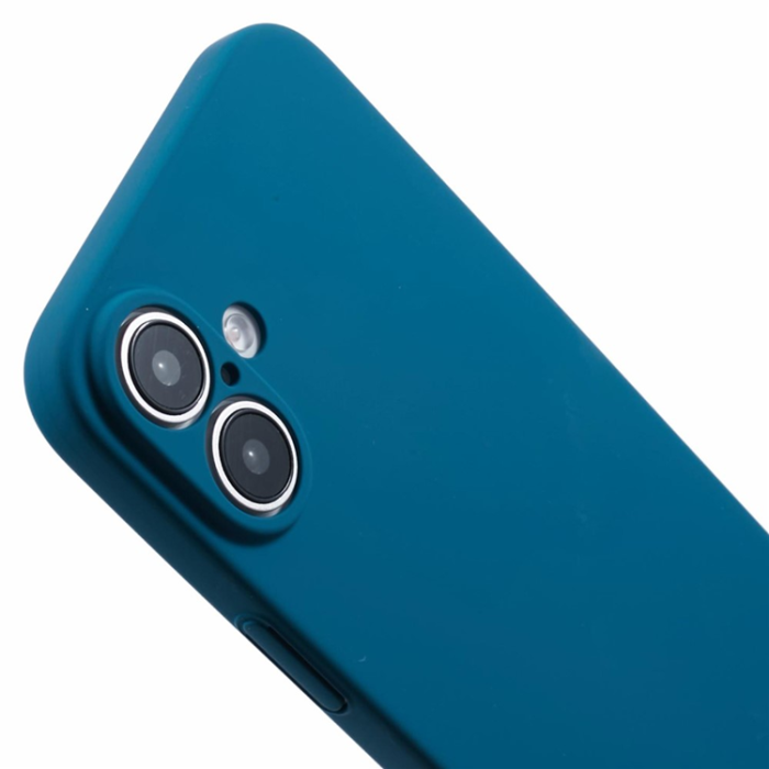 A-One Brand - iPhone 16 Plus Mobilskal Skin-Touch Rubberized PC - Blå