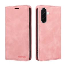 BETOPNICE - BETOPNICE Samsung Galaxy A37 Pl&aring;nboksfodral Konstl&auml;der RFID-Skydd - Rosa