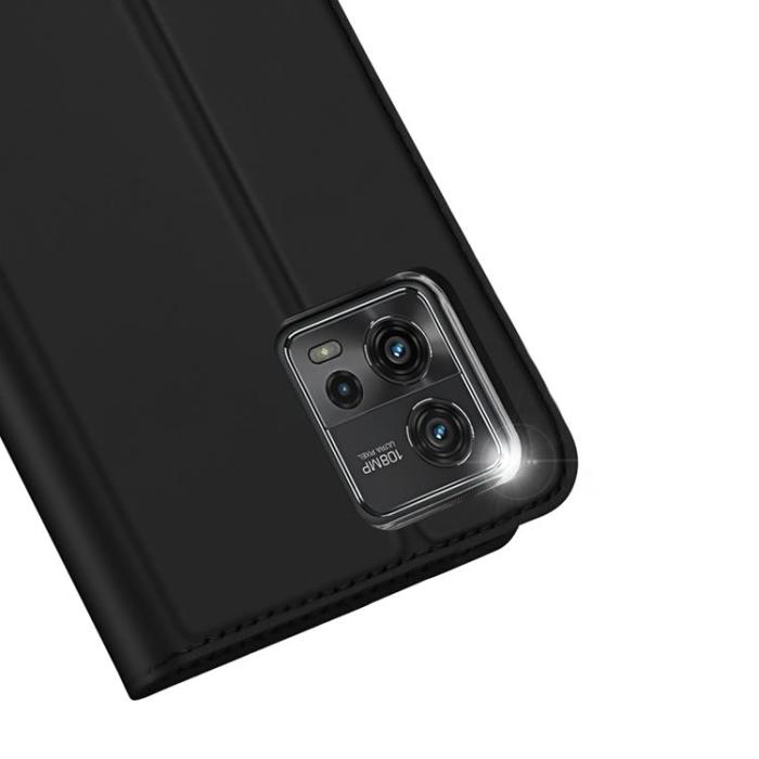 UTGATT1 - Dux Ducis Motorola Moto G72 Plånboksfodral Skin Series - Svart