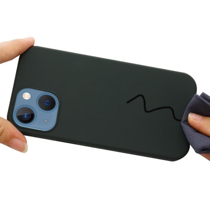 OEM - Liquid Silicone MagSafe Magnetic Skal iPhone 12 Pro Max - Grön