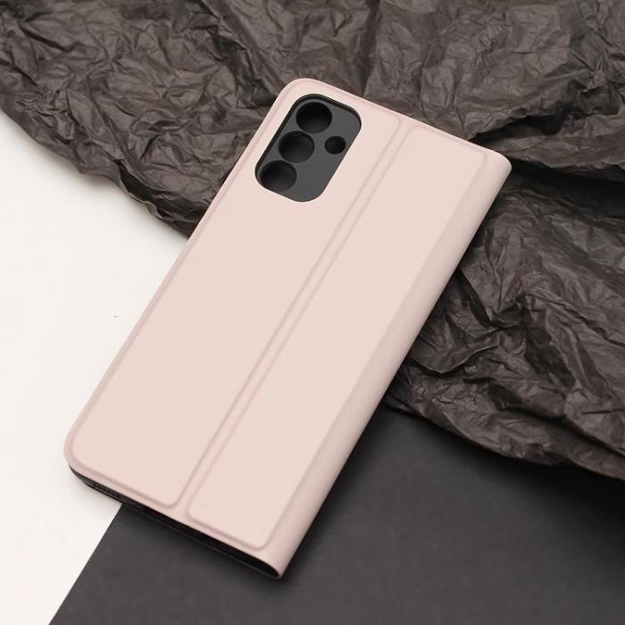 OEM - Xiaomi Redmi 12 4G Plånboksfodral Smart Soft - Nude