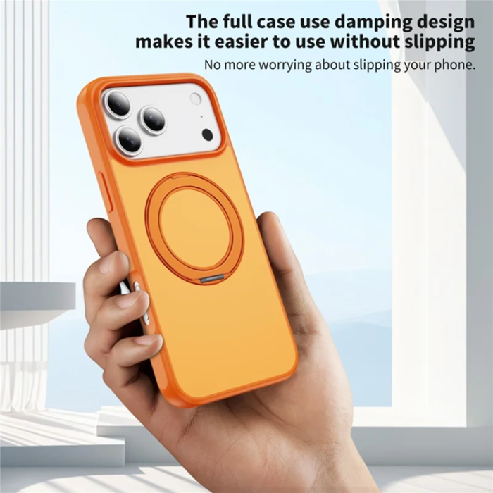 A-One Brand - iPhone 17 Pro Max Mobilskal Anti Drop Kickstand