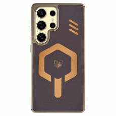 KIGC - KIGC Galaxy S25 Ultra Mobilskal MagSafe PC+TPU Läder