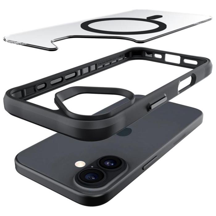 3MK - 3MK iPhone 17 Mobilskal MagSafe Satin Armor - Svart