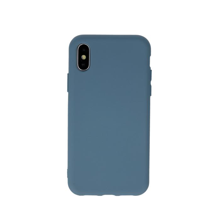 OEM - Silikonskal iPhone 7/8/SE 2020/SE 2022 Gråblått