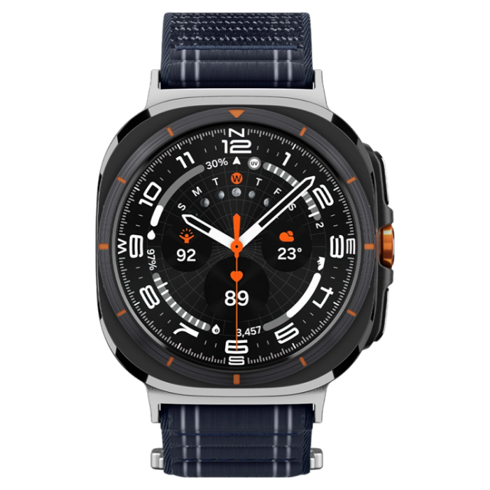 Spigen - Spigen Galaxy Watch Ultra (47mm) Armband WBF0 - Marinblå