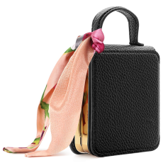 A-One Brand - Galaxy Z Flip 7 Mobilskal Tote med Spegel - Svart