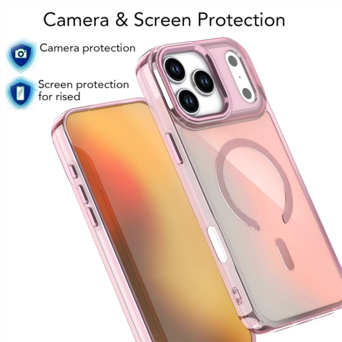 OEM - iPhone 17 Pro Mobilskal MagSafe Color Changing TPU - Lila
