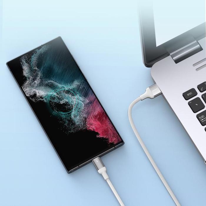 Joyroom - Joyroom Fast USB-C till USB-A kabel 3m - Vit