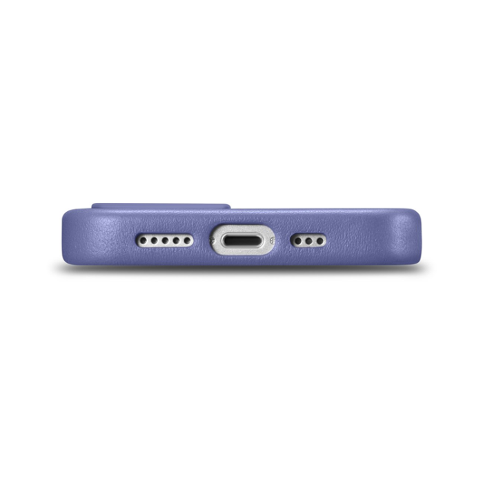 ICARER - iCarer iPhone 14 Skal MagSafe Äkta Läder - Lila