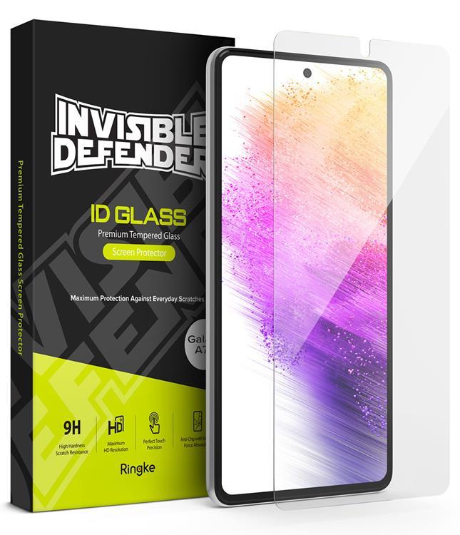 Ringke Galaxy A73 5G Härdat Glas Skärmskydd Invisible Defender ID | 5468 | AlltMobil