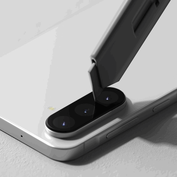 Ringke - [2-Pack] Ringke Galaxy A56 5G Härdat Glas Kameraskydd - Svart