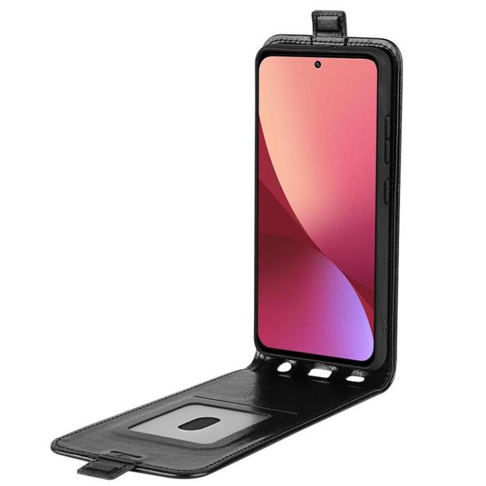 OEM - V-Flip Plånboksfodral Xiaomi 12 Pro - Svart