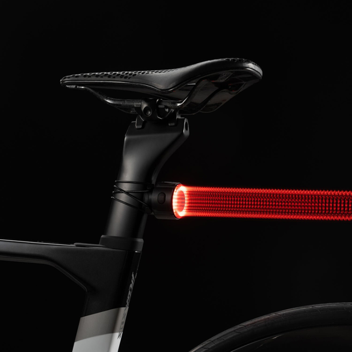 Rockbros - Rockbros Smart Baklampa För Cykel RL1F Road To Sky 400 mAh - Svart