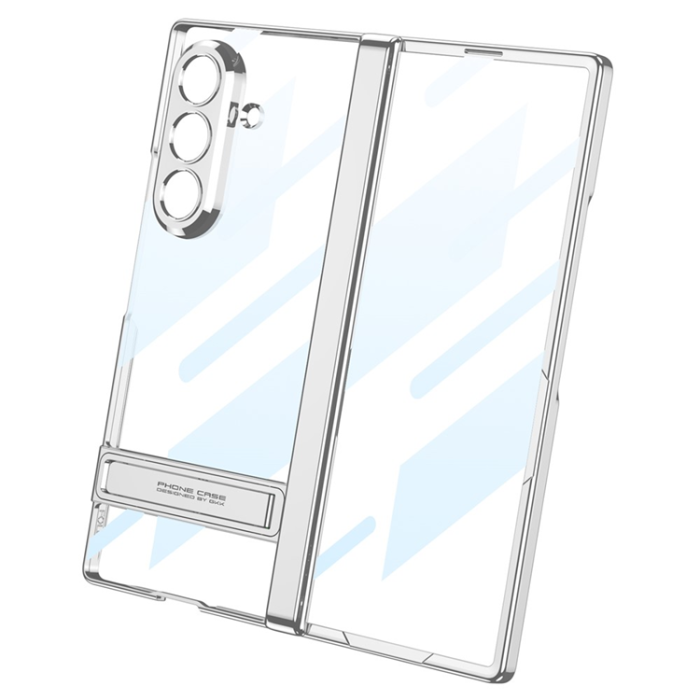 GKK - GKK Galaxy Z Fold 7 Mobilskal Magnetic Hinge Kickstand - Svart