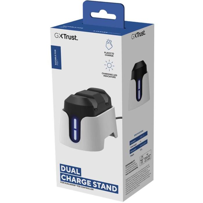 Trust - Trust GXT 228 Dual charging dock for PS5