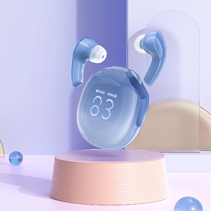 Acefast - Acefast T9 Bluetooth 5.3 In-Ear Trådlösa Hörlurar - Blå