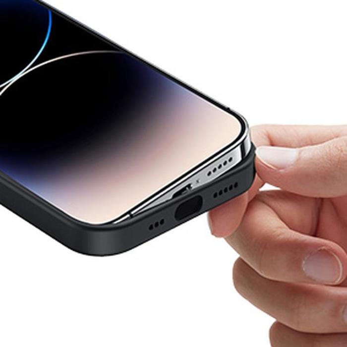Ugreen - Ugreen iPhone 14 Pro Skal Silky Silicone - Svart