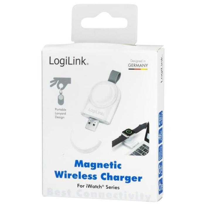 LogiLink - LogiLink Magnetisk Trådlös Laddare för iWatch 5W