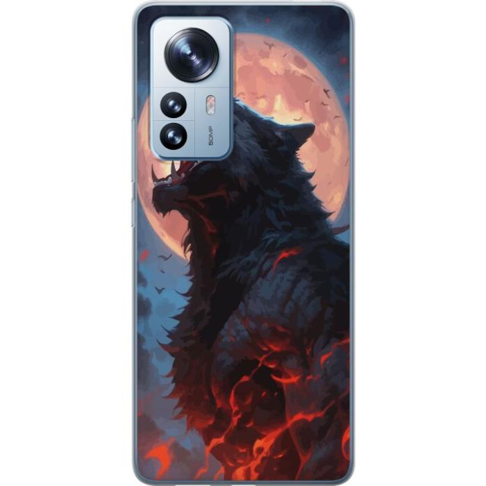 iSecrets - Mobilskal till Xiaomi 12 Pro med Ylande varg