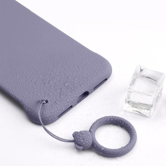 OEM - Mobilsnöre Bear Ring Silicone - Grön