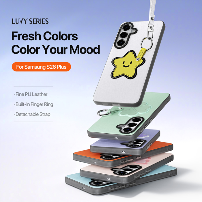 Dux Ducis - DUX DUCIS Mobilskal till Galaxy S26 Ringhållare/Handledsrem Luvy Series