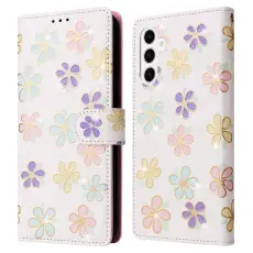 OEM - Mobilskal till Samsung Galaxy S26+ RFID-Skydd Blomm&ouml;nster - F&auml;rgglad Blomma