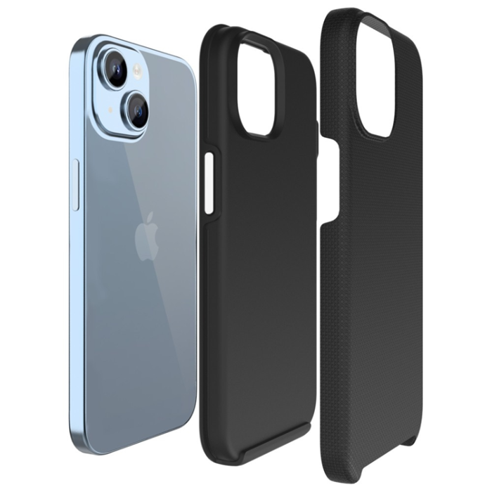 3MK - 3mk Mobilskal För iPhone 15 Magsafe Fortis - Svart