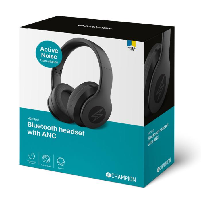 Champion - Champion Over-Ear Trådlös headset med ANC