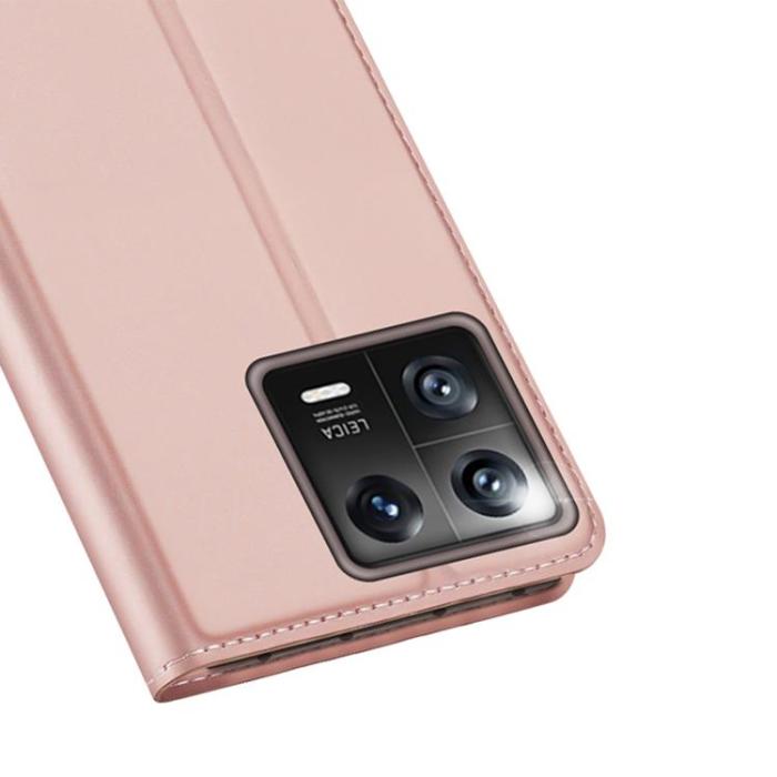 DuxDucis - Dux Ducis Xiaomi 13 Plånboksfodral Skin Series - Rosa