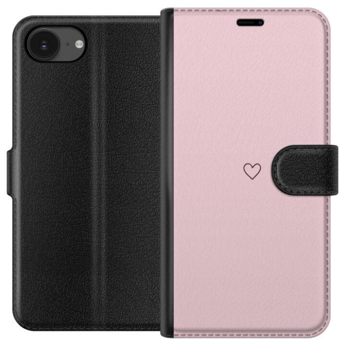 iSecrets - Plånboksfodral till Apple iPhone 16e med Litet Hjärta