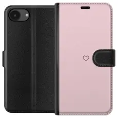 Gustaf - Pl&aring;nboksfodral till Apple iPhone 16e med Litet Hj&auml;rta