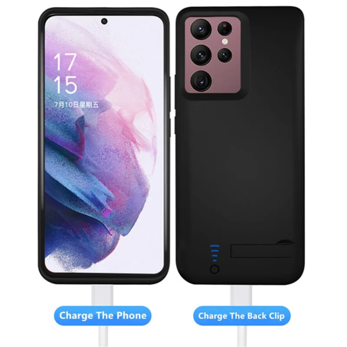 A-One Brand - Galaxy S22 Ultra 5G Batteriskal 5000mAh T21 - Svart