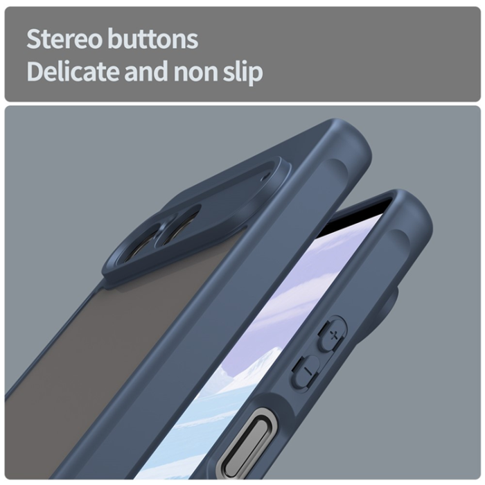 A-One Brand - Sony Xperia 10 VII Mobilskal Frosted Translucent - Blå