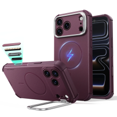 ESR - ESR Mobilskal F&ouml;r iPhone 17 Pro Max/18 Pro Max Magsafe Cyber Tough Kickstand