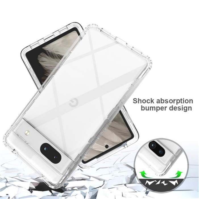 A-One Brand - Google Pixel 7A Mobilskal Gradient 3-in-1 - Clear
