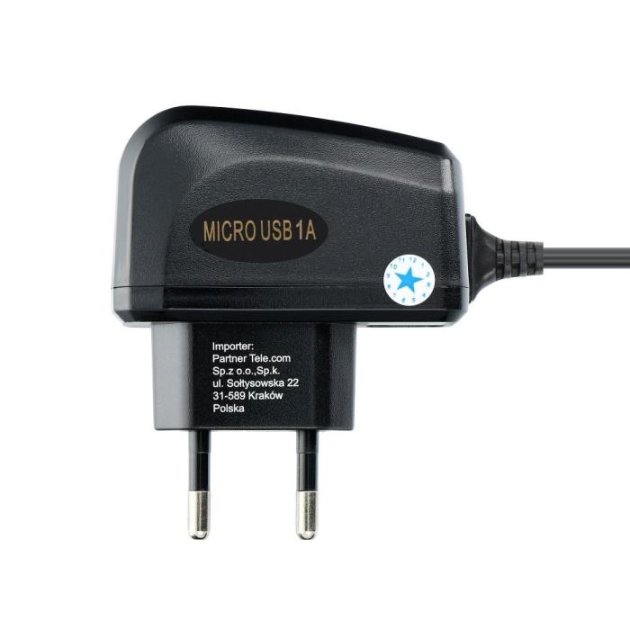 Blue Star - Blue Star Reseladdare Micro USB Universal 1A Blue Star