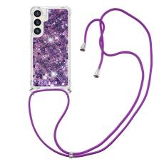 OEM - Mobilskal f&ouml;r Samsung Galaxy S26 Plus TPU med snodd - M&ouml;rklila
