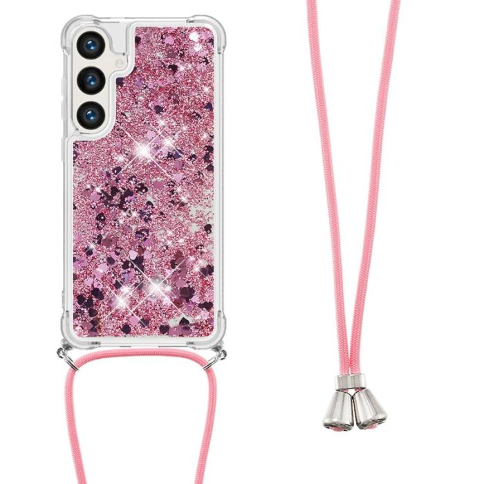 OEM - Mobilskal för Samsung Galaxy S26 Plus TPU med snodd - Roséguld