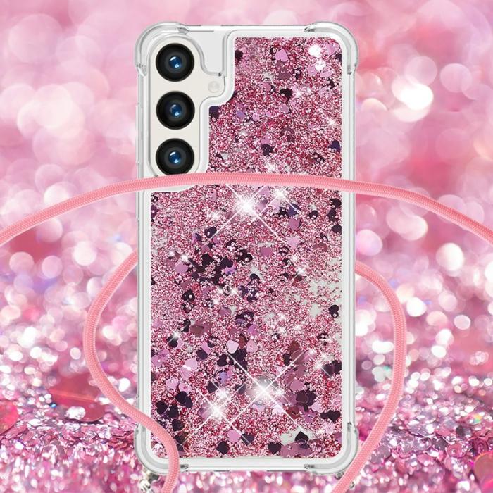 OEM - Mobilskal för Samsung Galaxy S26 Plus TPU med snodd - Roséguld