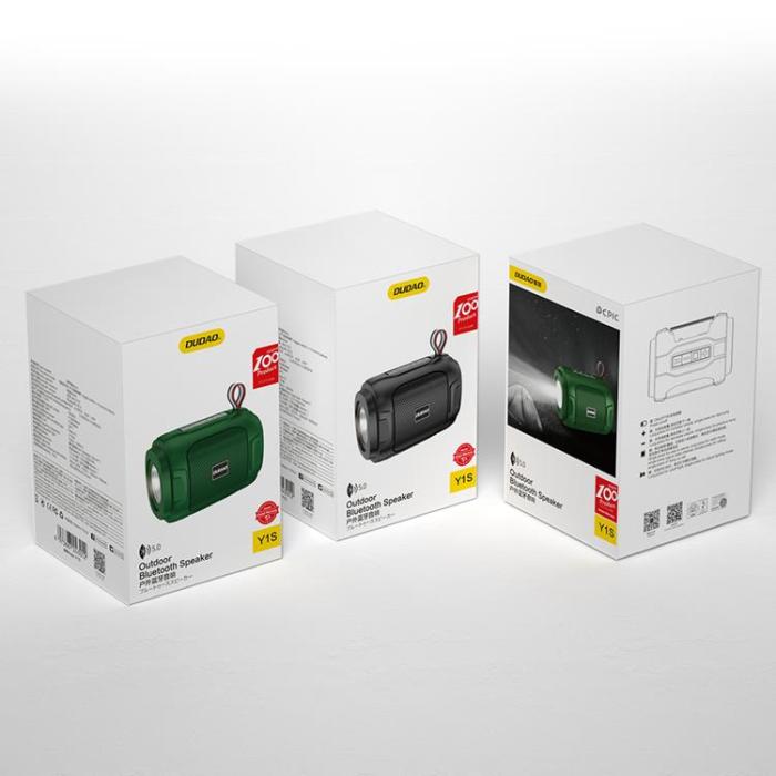 UTGATT5 - Dudao Trådlös Bluetooth 5.0 Högtalare 3W 500mAh - Svart