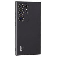ABEEL - ABEEL Mobilskal till Samsung Galaxy S24 Ultra Texturerad L&auml;der Svart