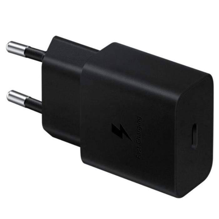 Samsung - Samsung USB Väggladdare 15W USB-C Kabel- Svart