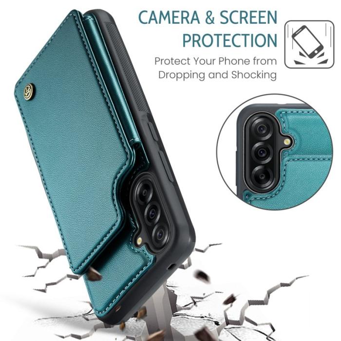 Caseme - CASEME C22 Fodral för Samsung Galaxy A17 5G/4G - Grön