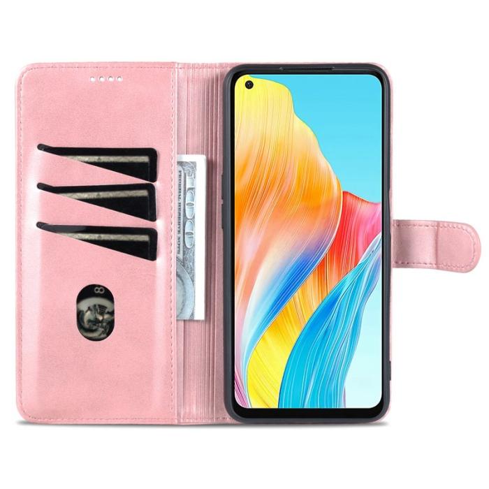 AZNS - AZNS Xiaomi Rödmi K60 Ultra 13T 13T Pro Plånboksfodral Konstläder - Roséguld