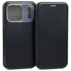 Beline - Beline iPhone 17 Pro Pl&aring;nboksfodral Magnetic - Svart